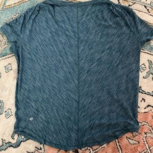 Lululemon Teal Tee (Love Tee?) sz 10